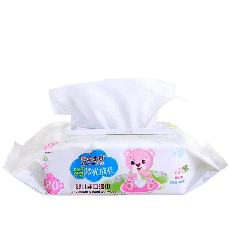 Lenços umedecidos para bebê 80 unidades com tampa, limpeza suave e eficaz para a pele delicada do bebê, com praticidade e cuidado. — foto 3