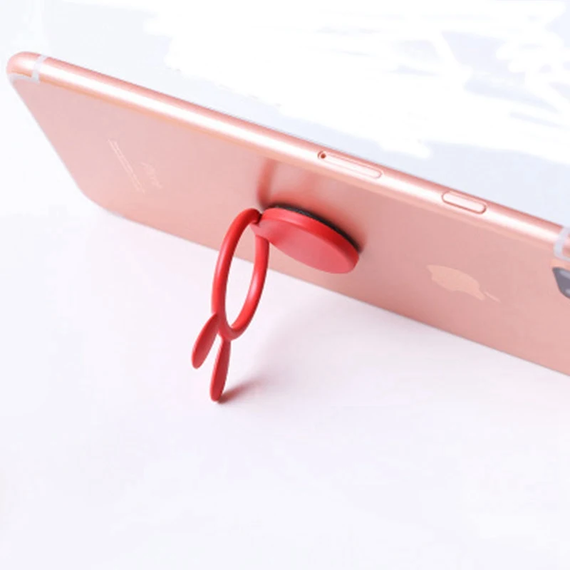 Title 1, Rabbit Head Ring Buckle Mobile Phone Holder Sec...