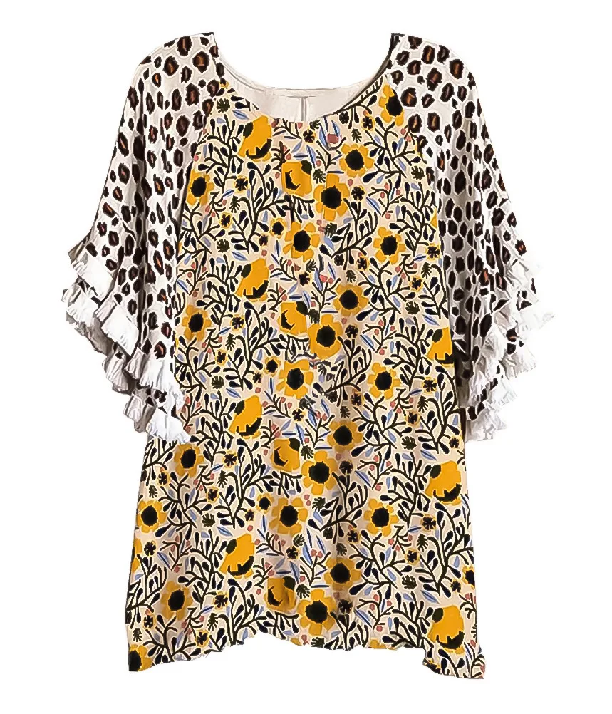 Title 1, Nueva camiseta holgada de mujer con bloques de ...
