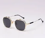 Gold frame gray sheet