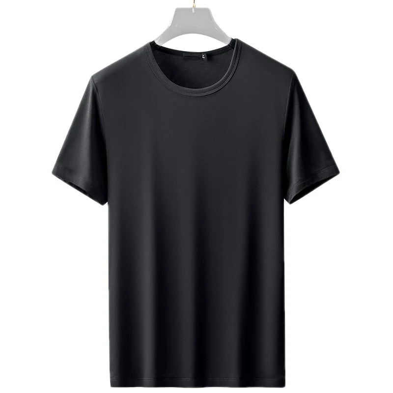 Men's Modal Short-sleeved T-shirt Summer Wear Lightweight Breathable Soft Comfortable Perfect for Hot Weather Casual Sty — photo 10