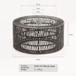 Creative Japanese Paper Woven Lampshade Lighting Decoration, illuminate your space with this unique and stylish handcraf — photo 7