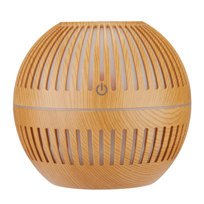 Title 6, Hollow wood grain aromatherapy humidifier for a...