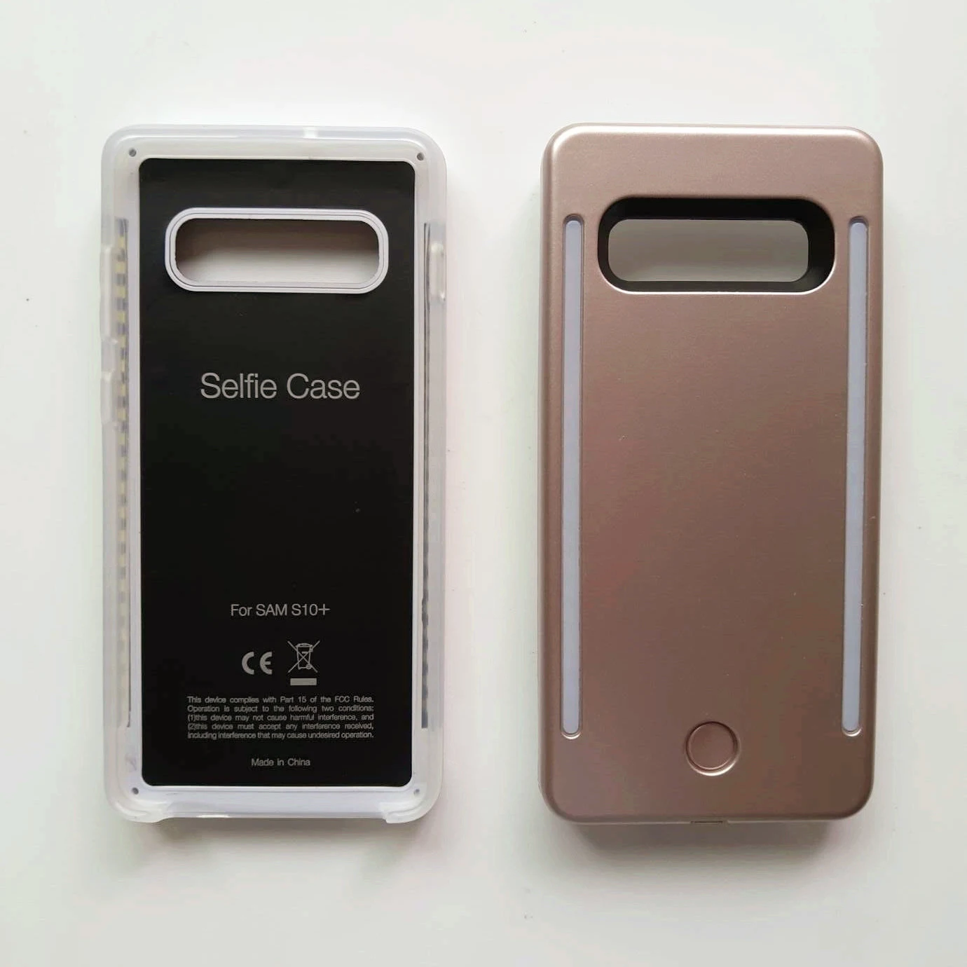 Title 3, Apple compatible double-sided luminous phone ca...
