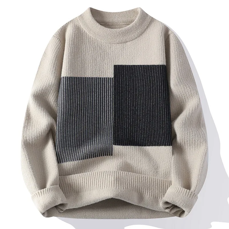Fall Winter Fashion Loose Thickening Keep Warm Sweater Men, perfect for cold weather, comfortable and stylish, ideal for — photo 7