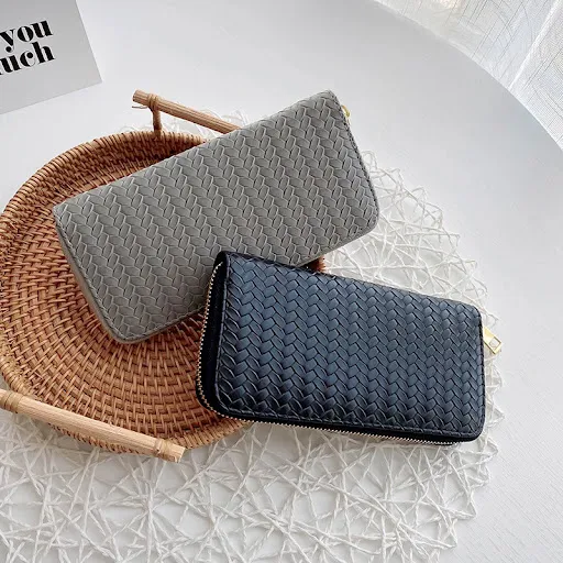 Title 3, U Leather Pattern Clutch Bag Simple Fashion Lad...