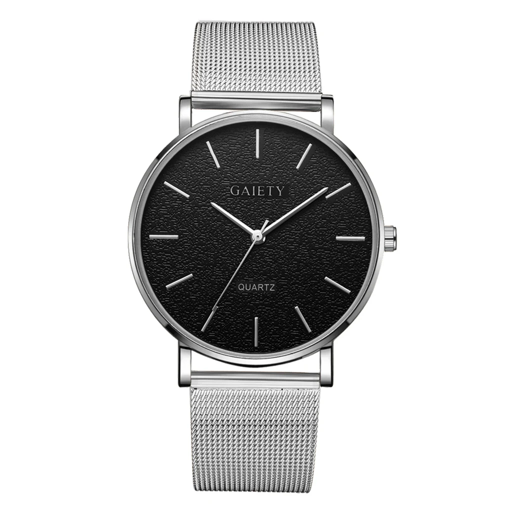 Relógio masculino casual com pulseira de aço, design elegante e atemporal, ideal para uso diário e diversas ocasiões, resistente e sofisticado. — foto 4