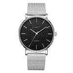 Relógio masculino casual com pulseira de aço, design elegante e atemporal, ideal para uso diário e diversas ocasiões, resistente e sofisticado. — foto 4