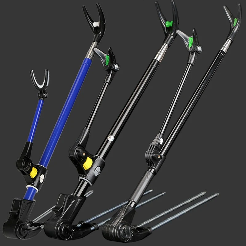 Suporte para vara de pesca em aço inox Black Diamond rugoso, resistente e seguro, ideal para montagem em torres e barcos. — foto 7