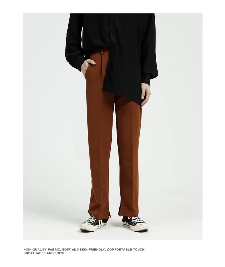 Title 6, High-quality split leg trousers designed for sh...
