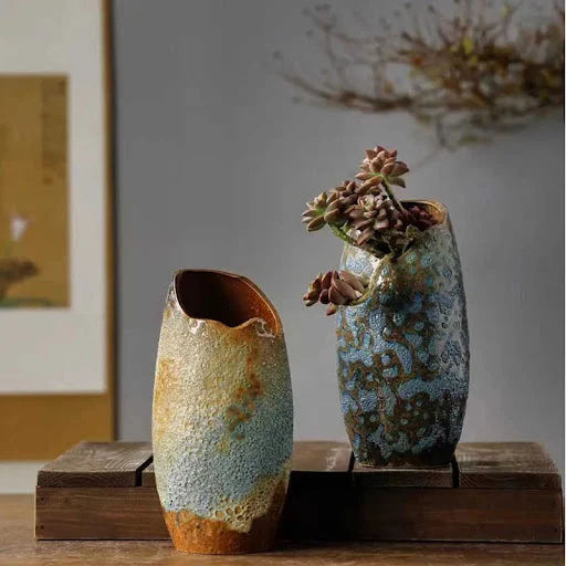 Title 1, Large Diameter Ceramic Succulent Flowerpot, per...
