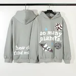 Moletom com capuz solto e estampa de estrela, perfeito para um visual casual e confortável, ideal para o dia a dia, leve e estiloso. — foto 7