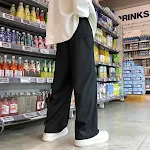 Feeling Lazy heren broek met wijde rechte pijpen, comfort en relaxte stijl voor dagelijks gebruik, ideaal voor loungen. — foto 5