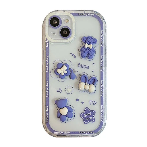 Title 6, Capinha de celular com urso cereja de desenho a...