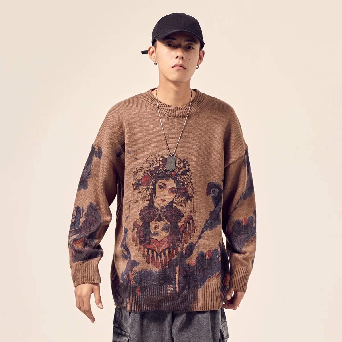 Title 4, Sick Peak Opera Knitted Sweater. Soft and warm,...