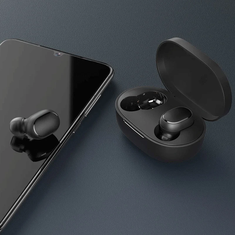 Écouteurs sans fil Redmi AirDots 2 compatibles, Bluetooth 5.0, son stéréo, microphone intégré, contrôle tactile, idéal pour la musique et les appels. — photo 3
