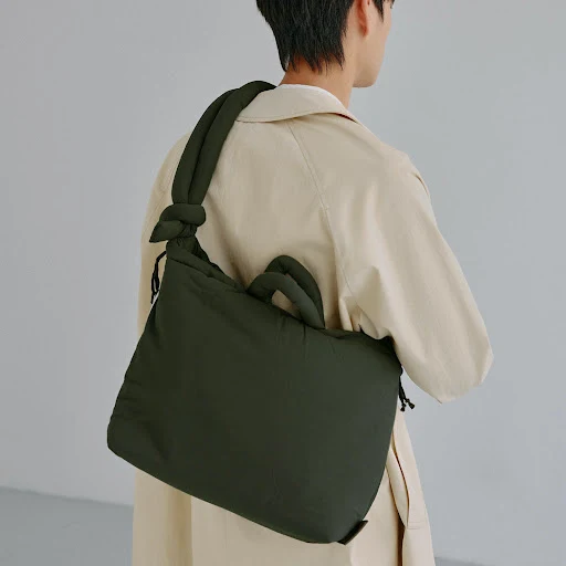 Title 20, Nylon Fashion Down Crossbody Bag, a stylish and...
