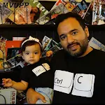 Camiseta de manga corta de verano para padres Ctrl C — foto 1