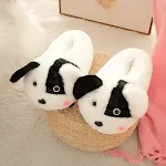 Winter Warm Home Floor Animal Dog Slippers, keep your feet cozy and warm at home. Soft, comfortable and perfect for cold — photo 3