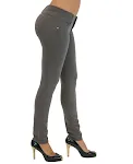 Autumn new sexy slim slimming hip tights with placket button zipper and feet, designed to create a sleek and flattering — photo 4