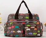 Bolsa mensageiro de ombro portátil à prova d'água com estampa floral feminina, perfeita para transportar seus pertences com segurança. — foto 23