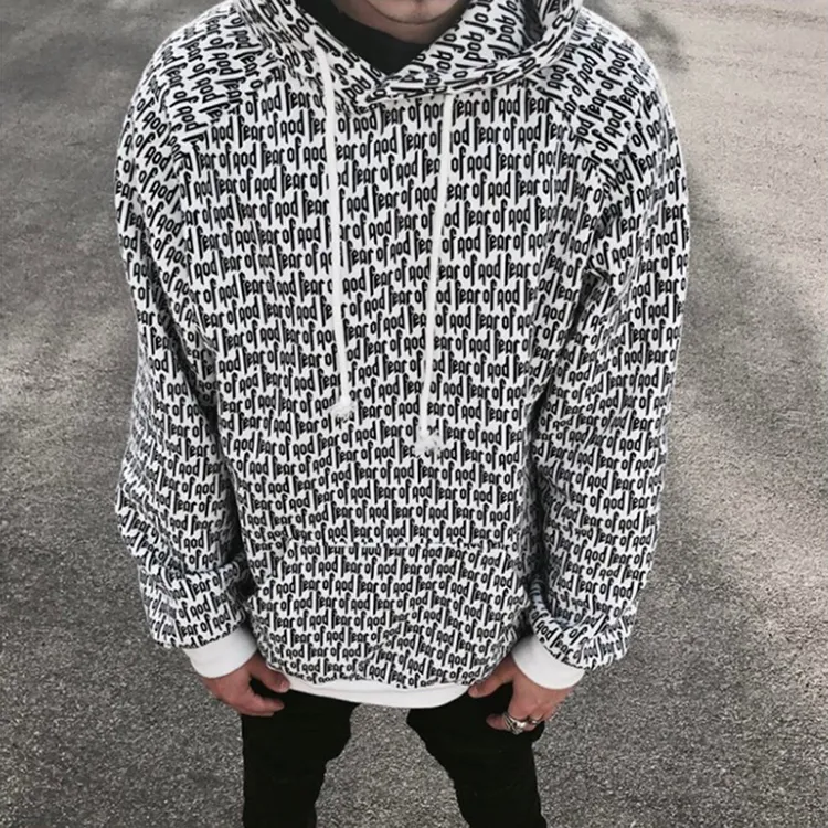 Title 4, Full Print Hoodie für Herren, Main Line Pullove...
