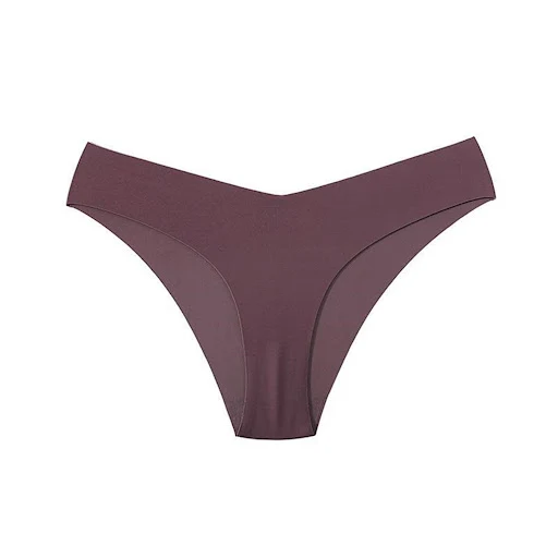 Title 7, Womens V-shaped Waistband Seamless Ice Silk Pa...