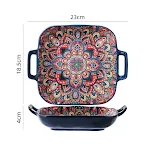 9inch Square plate