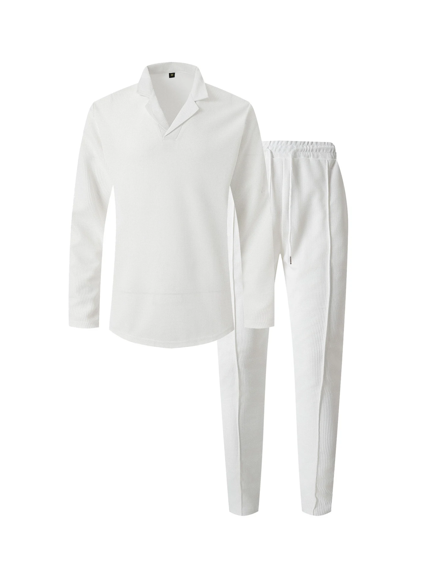 Title 14, Novo Terno Masculino Liso Outono Inverno Confor...
