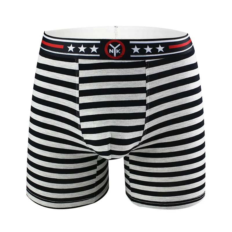 Calzoncillos Boxer de Algodón para Hombre, Tiro Bajo, a Rayas, Comodidad y Estilo Diario, Perfectos para un Ajuste Moderno y Fresco — foto 10