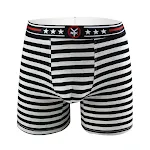 Calzoncillos Boxer de Algodón para Hombre, Tiro Bajo, a Rayas, Comodidad y Estilo Diario, Perfectos para un Ajuste Moderno y Fresco — foto 10
