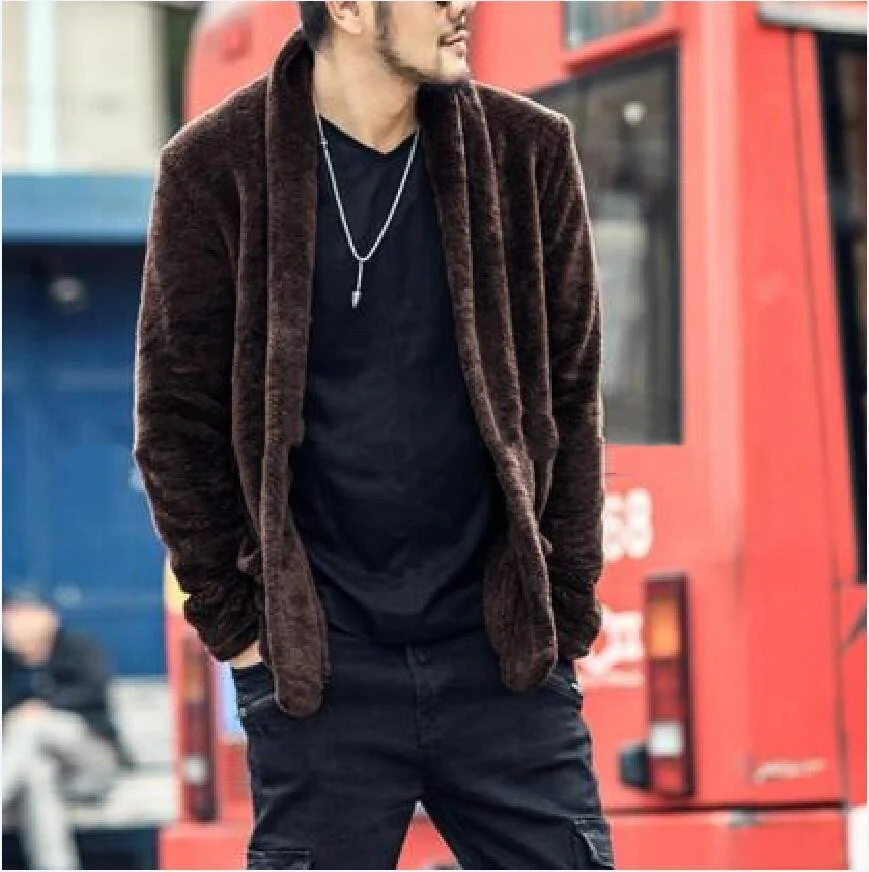 Title 6, Cappotto da uomo in velluto a doppia faccia in ...