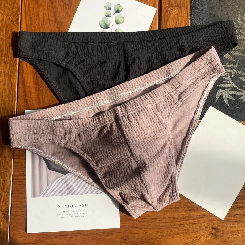 Intimo Uomo Triangle in Puro Cotone Pantaloncini Tinta Unita Comfort e Traspirabilità per l'Uso Quotidiano — foto 7