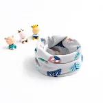Boys' Casual Cotton Warm Printed Scarf providing comfort and warmth during cold weather. Stylish and practical, perfect — photo 4