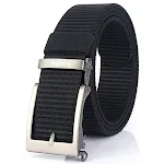 Silver Buckle Black