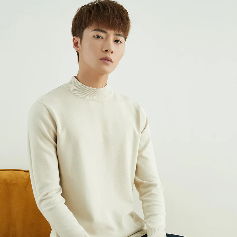 Men's Turtleneck Sweater Korean Fashion Warmth and Style. Perfect for a modern look and everyday comfort. Ideal for wint — photo 4