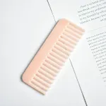 Peach Pink Hair Comb