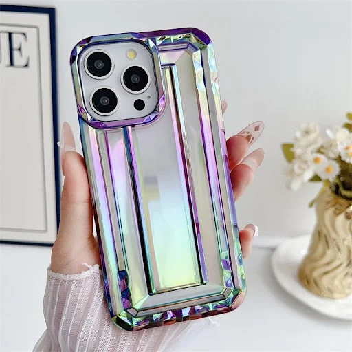 Title 3, Laser Electroplated iPhone 15 Pro Max Case fits...