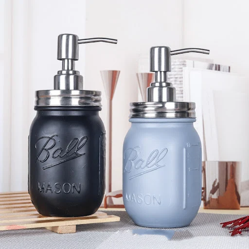 Title 2, Glass Disposable Hand Sanitizer Bottle — Stylis...