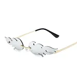 Gold frame white mercury