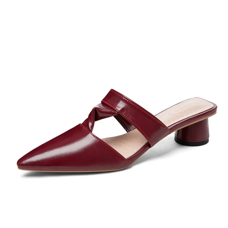 Title 9, New pointed red thick heel sandals perfect for ...