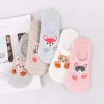 Women's Fashionable Three-dimensional Footprint Invisible Socks — photo 7