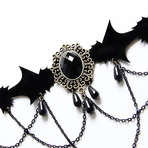 Title 4, Dames Halloween Formele Jurk met Kraagaccessoir...
