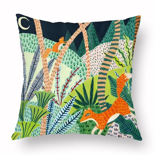 Title 8, Green peach skin cartoon animal whale cushion c...
