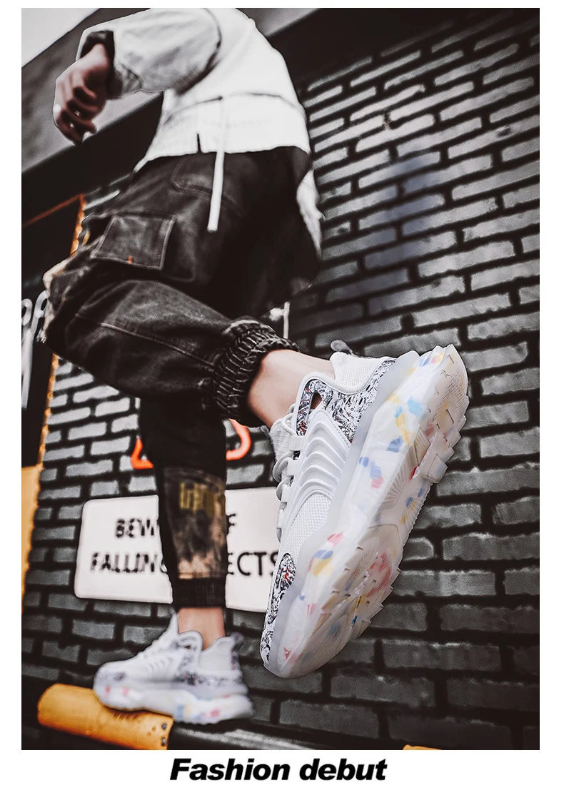Title 11, One Generation heren sportschoenen hoge sneaker...
