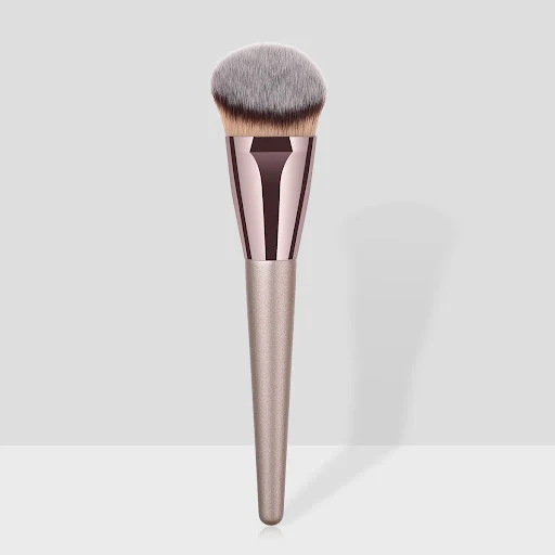 Title 2, Single Makeup Brush Champagne Gold Powder Found...