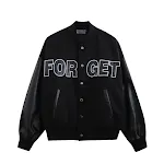 Pure Color Stitching PU Leather Baseball Uniform for a sporty modern look, comfortable and durable, perfect for playing — photo 5