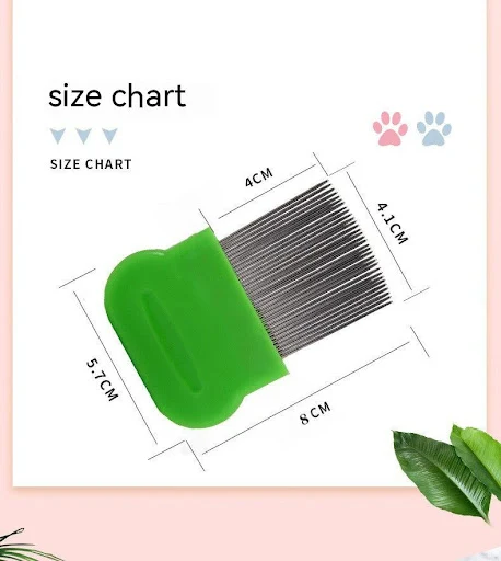 Title 9, Stainless Steel Pet Comb Removes knots and loos...