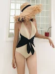 Women's retro one-piece bikini. Embrace classic style and enjoy superior comfort. Flattering design and perfect fit for — photo 9