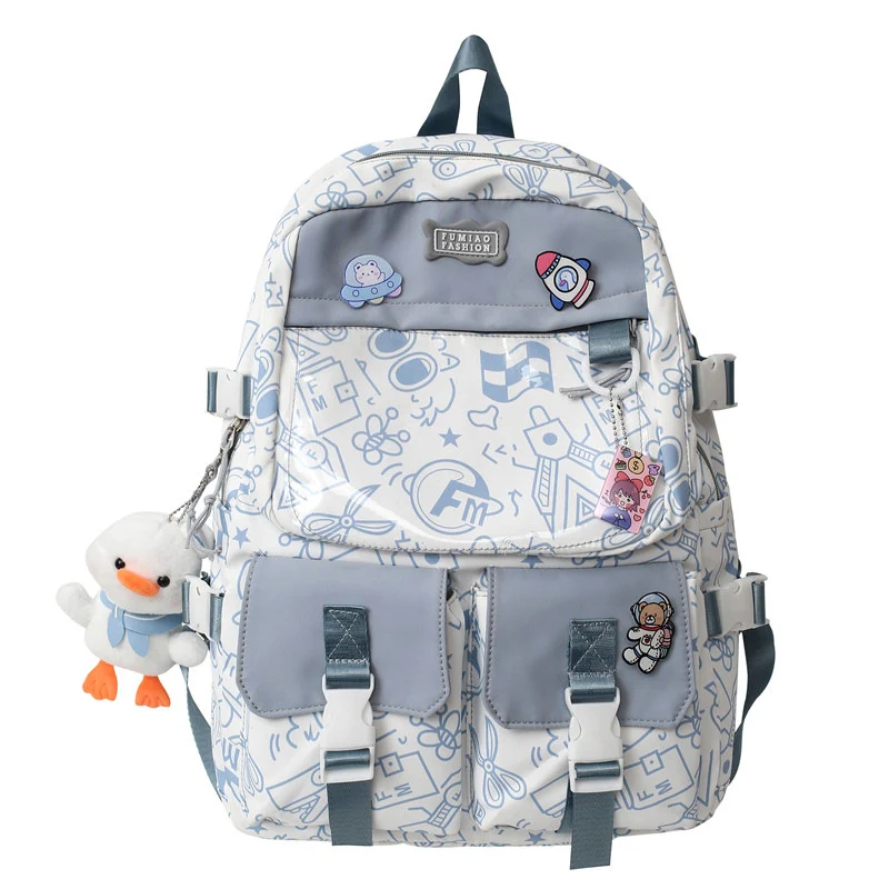 Title 8, Mochila Estudante Grande Capacidade Viagem Mult...